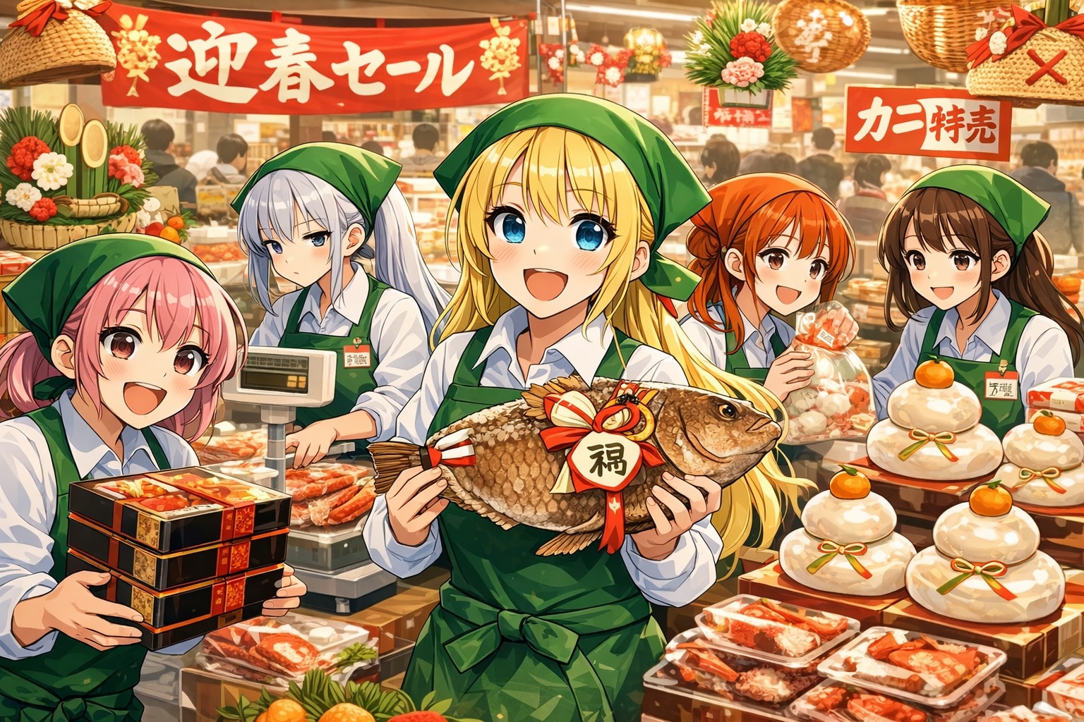 大忙しのスーパーちちぷい | の人気AIイラスト・グラビア