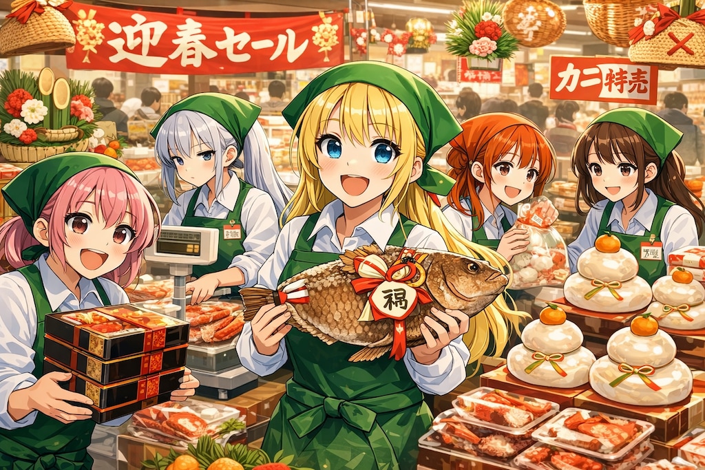 大忙しのスーパーちちぷい