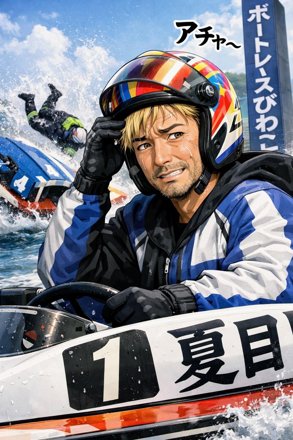 ボートレーサー夏目千隼(ちはや)