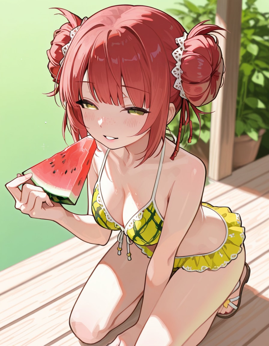 夏とスイカ