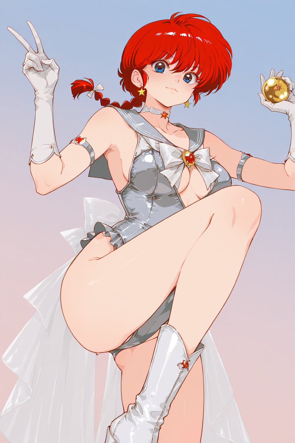 アヒル口