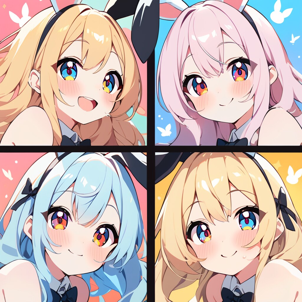 うさぎさんたち