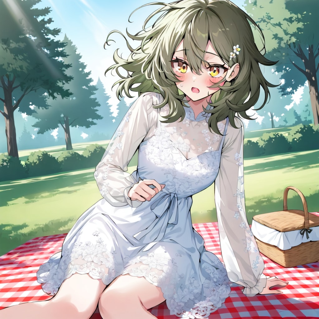 MESSちゃんとピクニックデート
