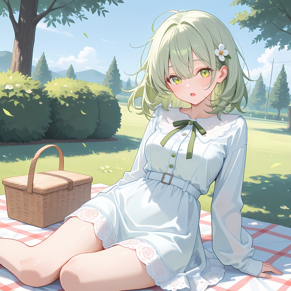 MESSちゃんとピクニックデート