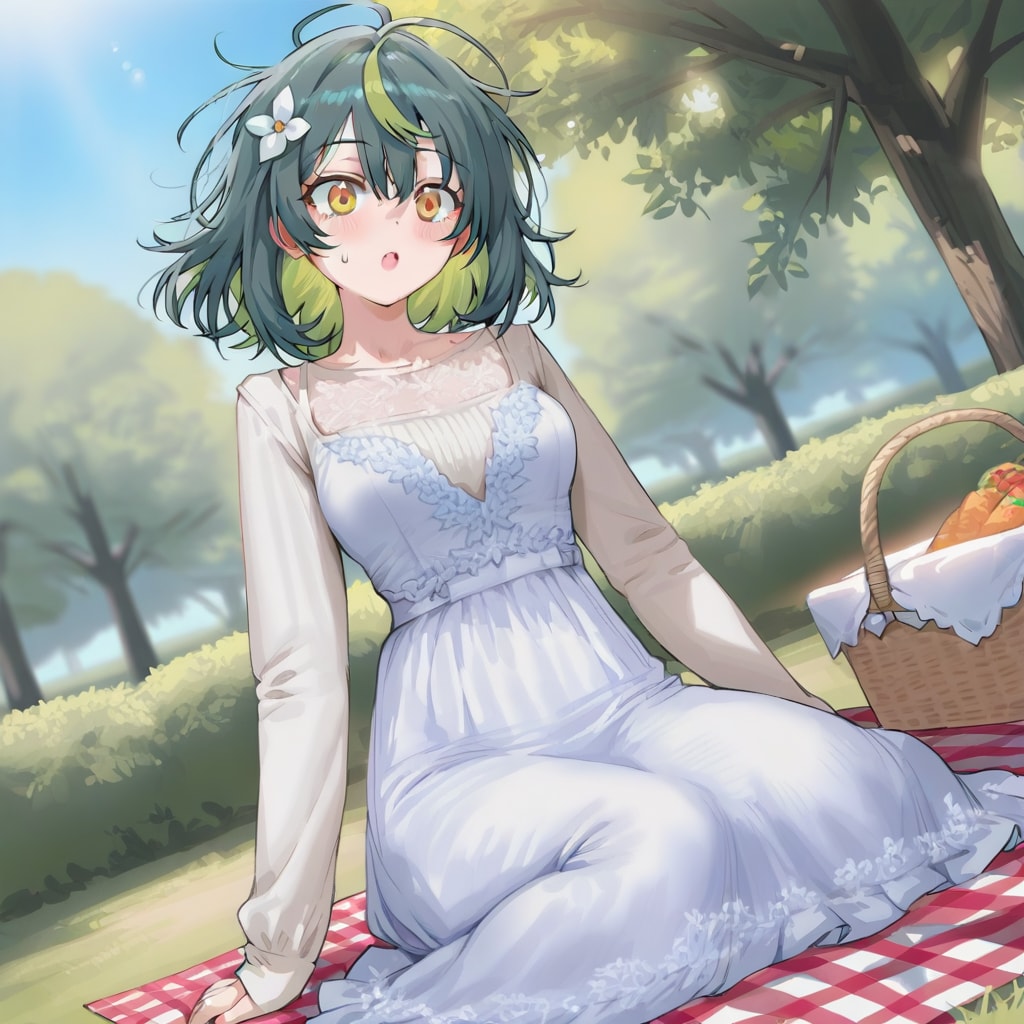 MESSちゃんとピクニックデート