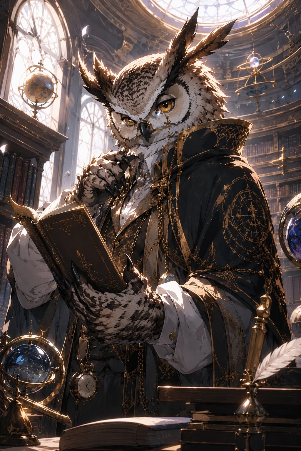 ★王立図書館館長 | の人気AIイラスト・グラビア