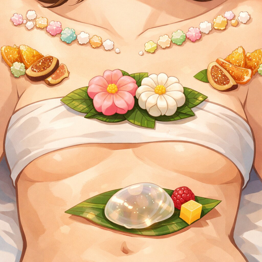 和菓子と女体