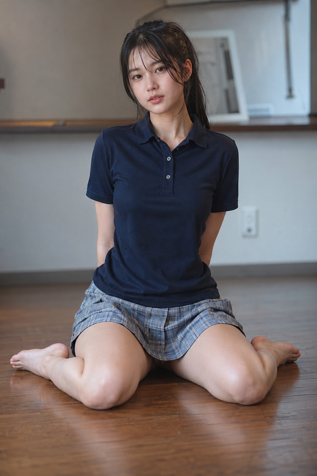 ぺたんこ座り