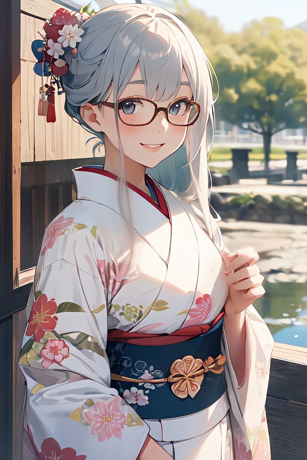 着物女子👘