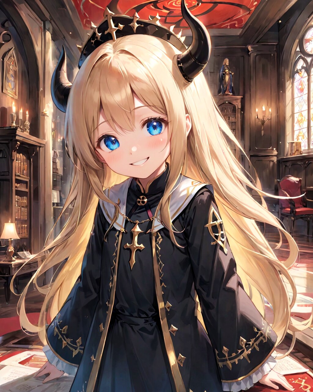 悪魔神官は女の子