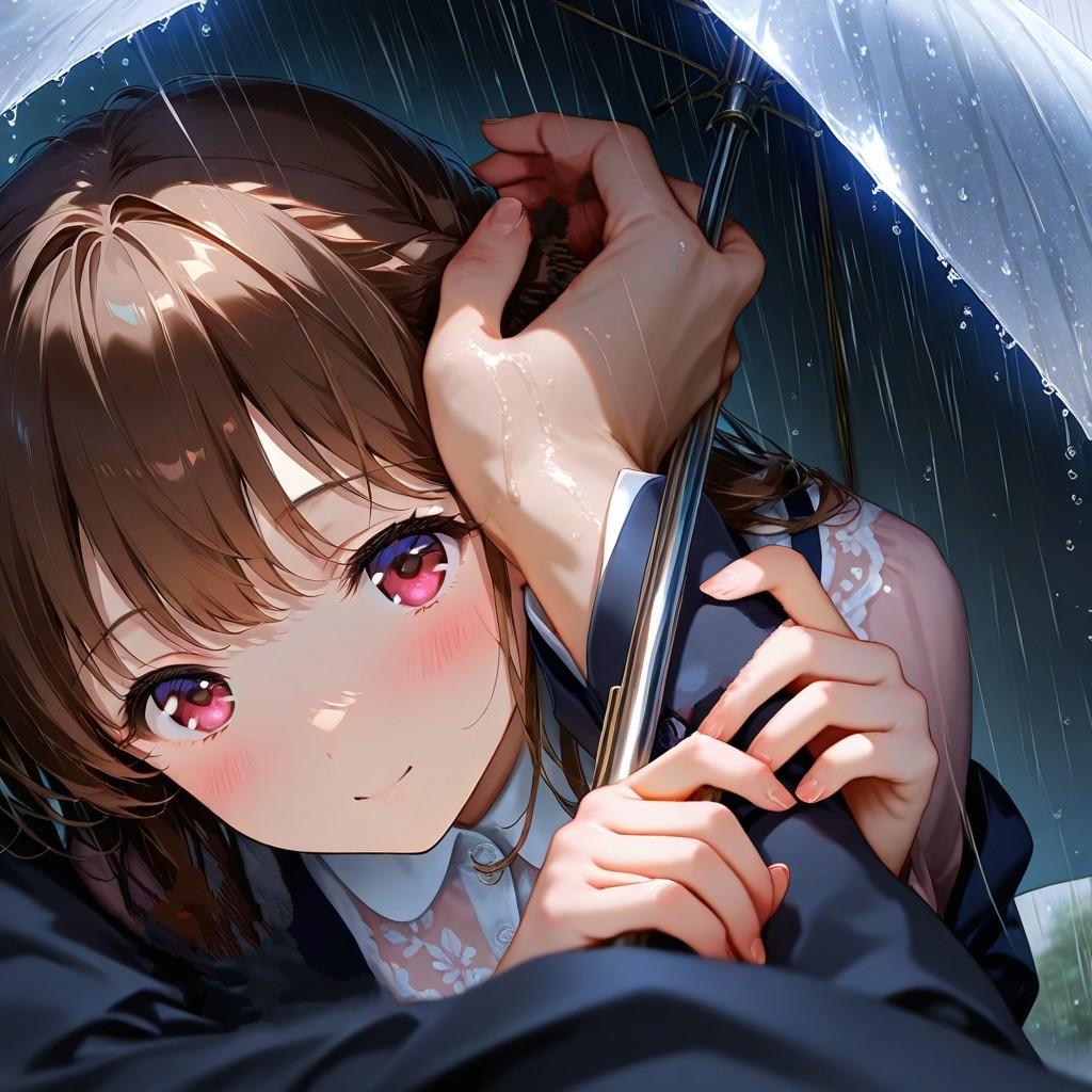 わ、わかった、相合い傘するから。。。