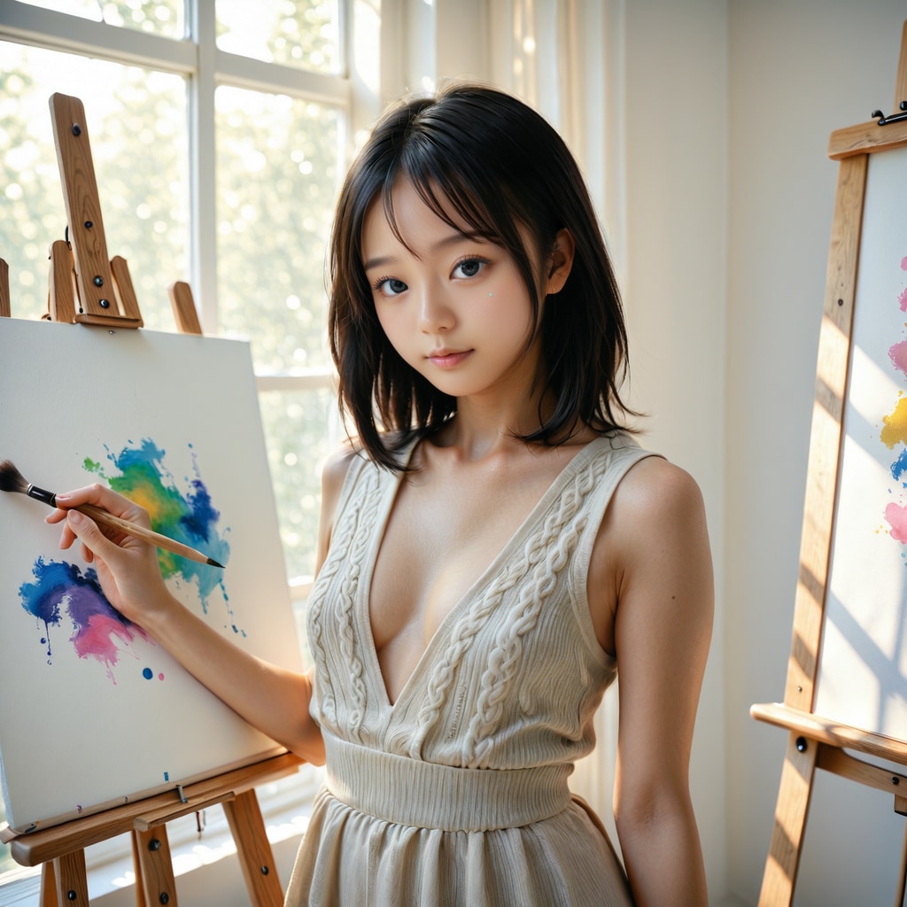 今日は絵描きさん