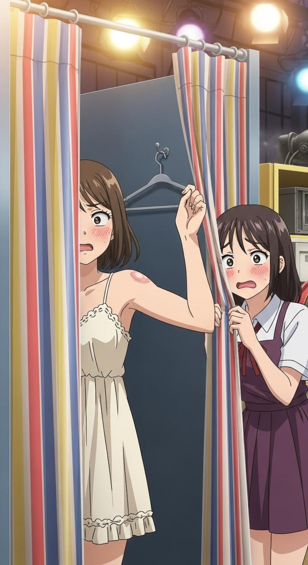 このあとスタジオ生着替え