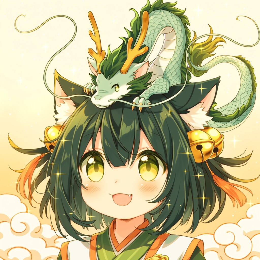 (頭上縛り)138.「り」→「りゅう」鈴九