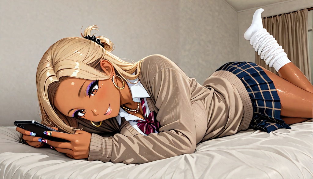 部屋でくつろぎ中