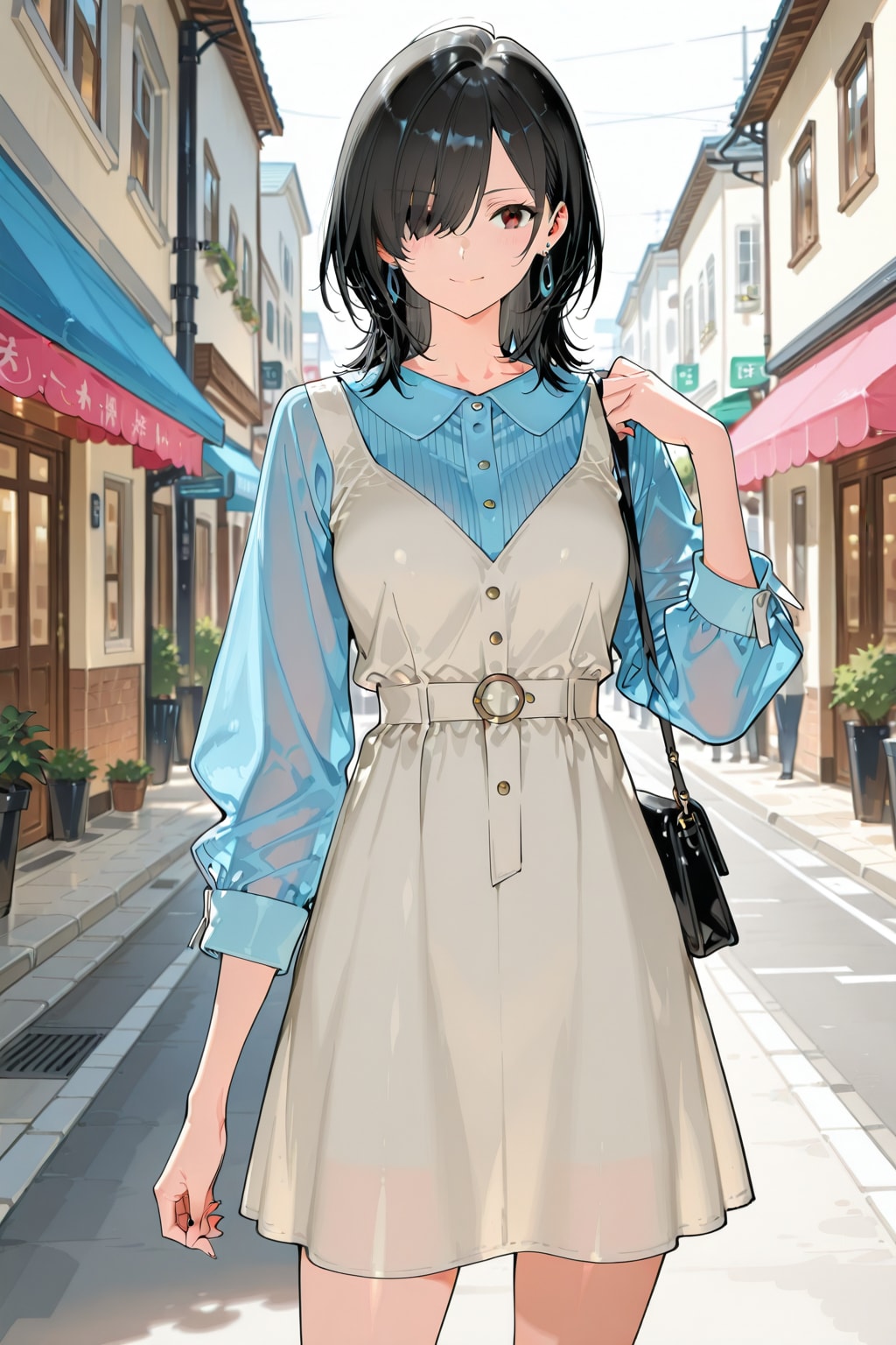 めかくれ女子＃７８ | の人気AIイラスト・グラビア