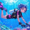珊瑚の海でダイビング 10枚目