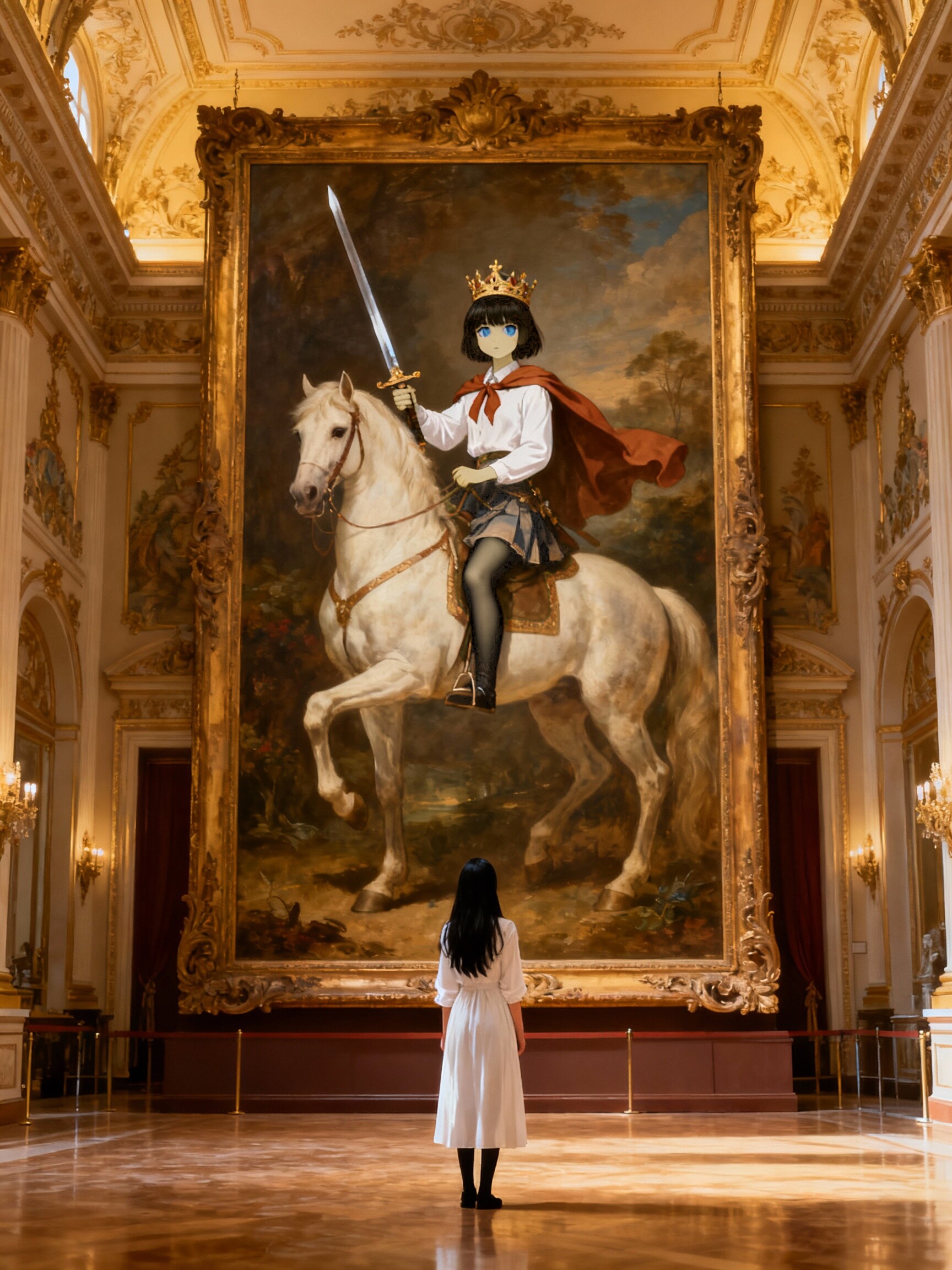 王宮の絵画 | の人気AIイラスト・グラビア