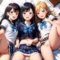 【今日のハーレム】ハーレム着衣セックス（呪文あり）【Missionary】 9枚目