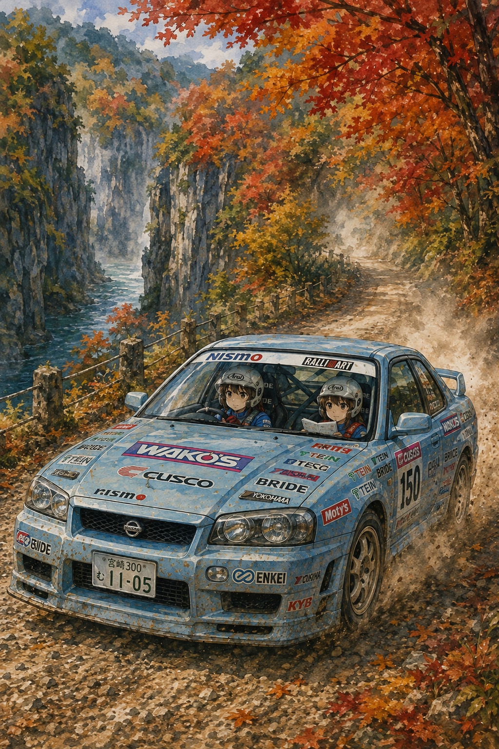 日産スカイライン | の人気AIイラスト・グラビア