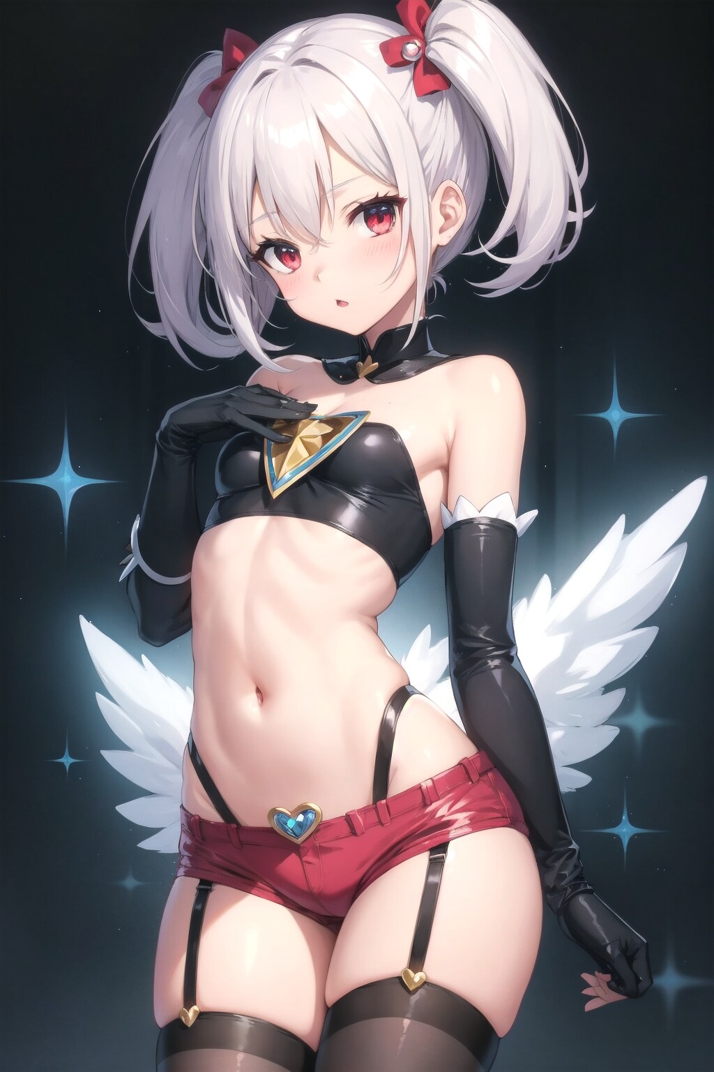 ガーターベルトの魔法少女