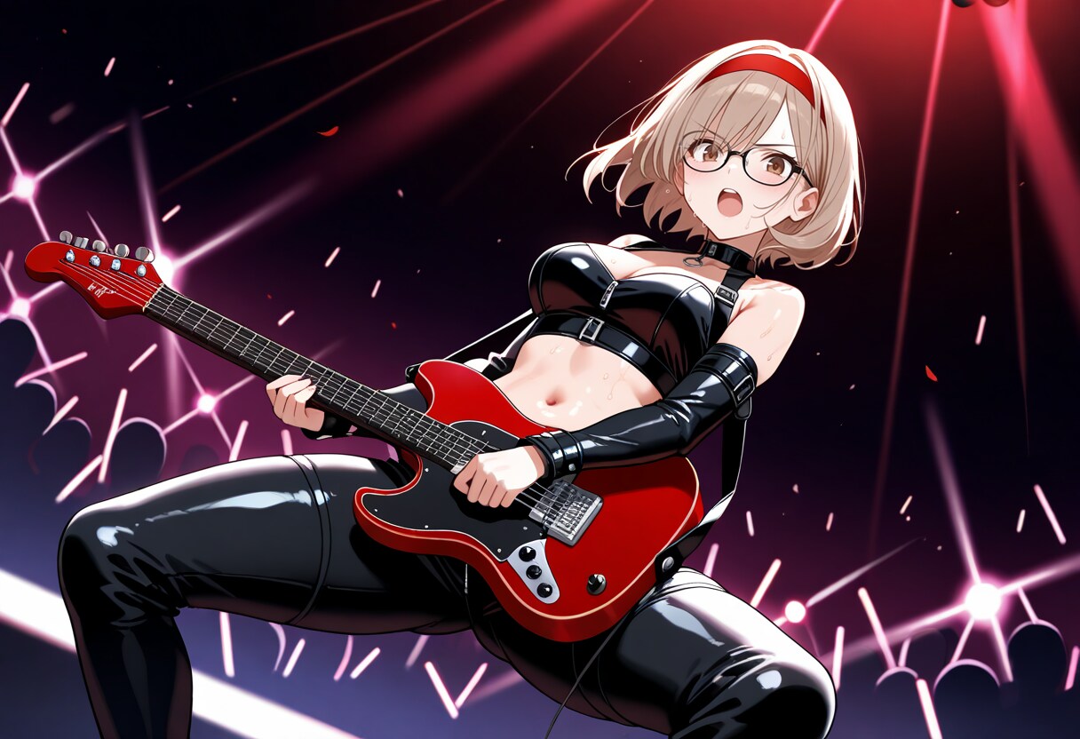 【今日の腹筋】ギターソロ智美