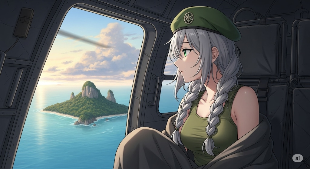 【Day4】脱出。また会いましょう、私の島。 | の人気AIイラスト・グラビア