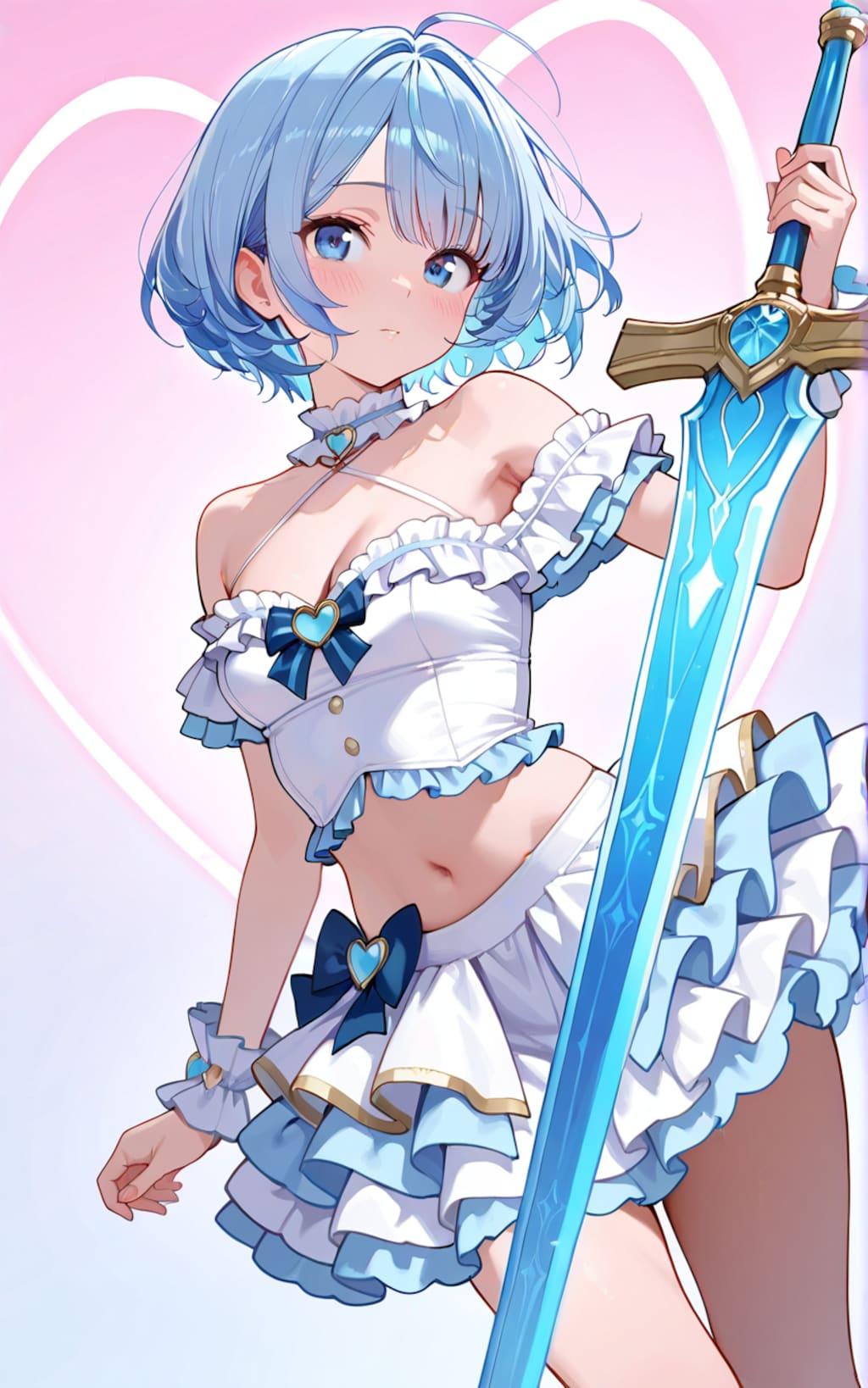 アイドルと大剣