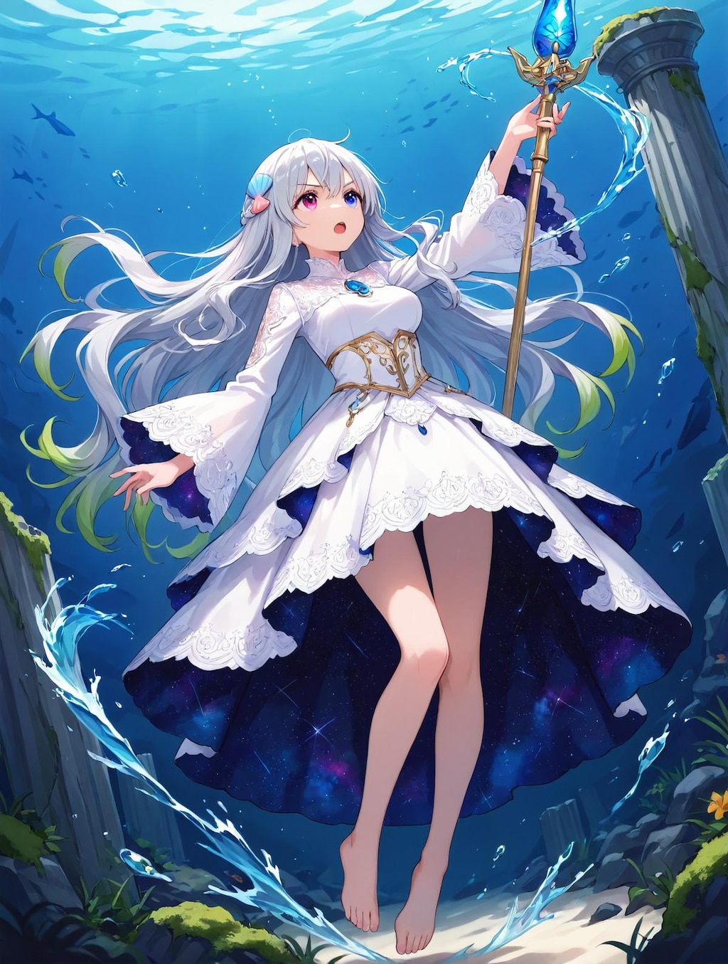 碧き星海の巫女