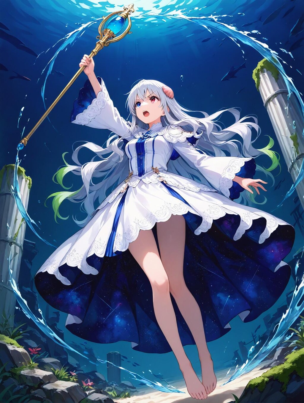 碧き星海の巫女