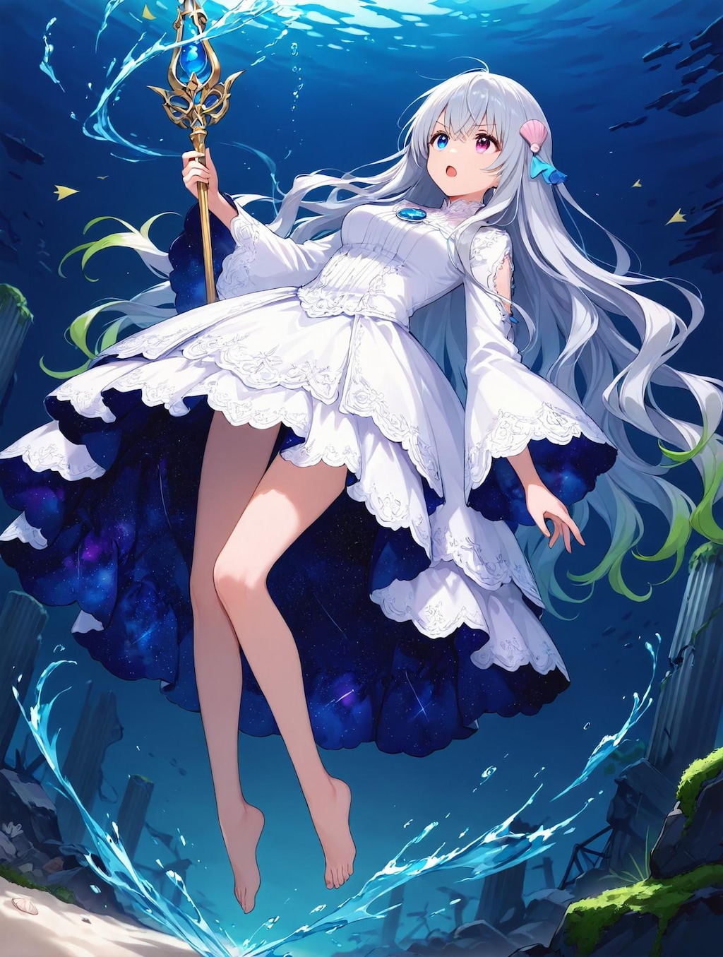 碧き星海の巫女