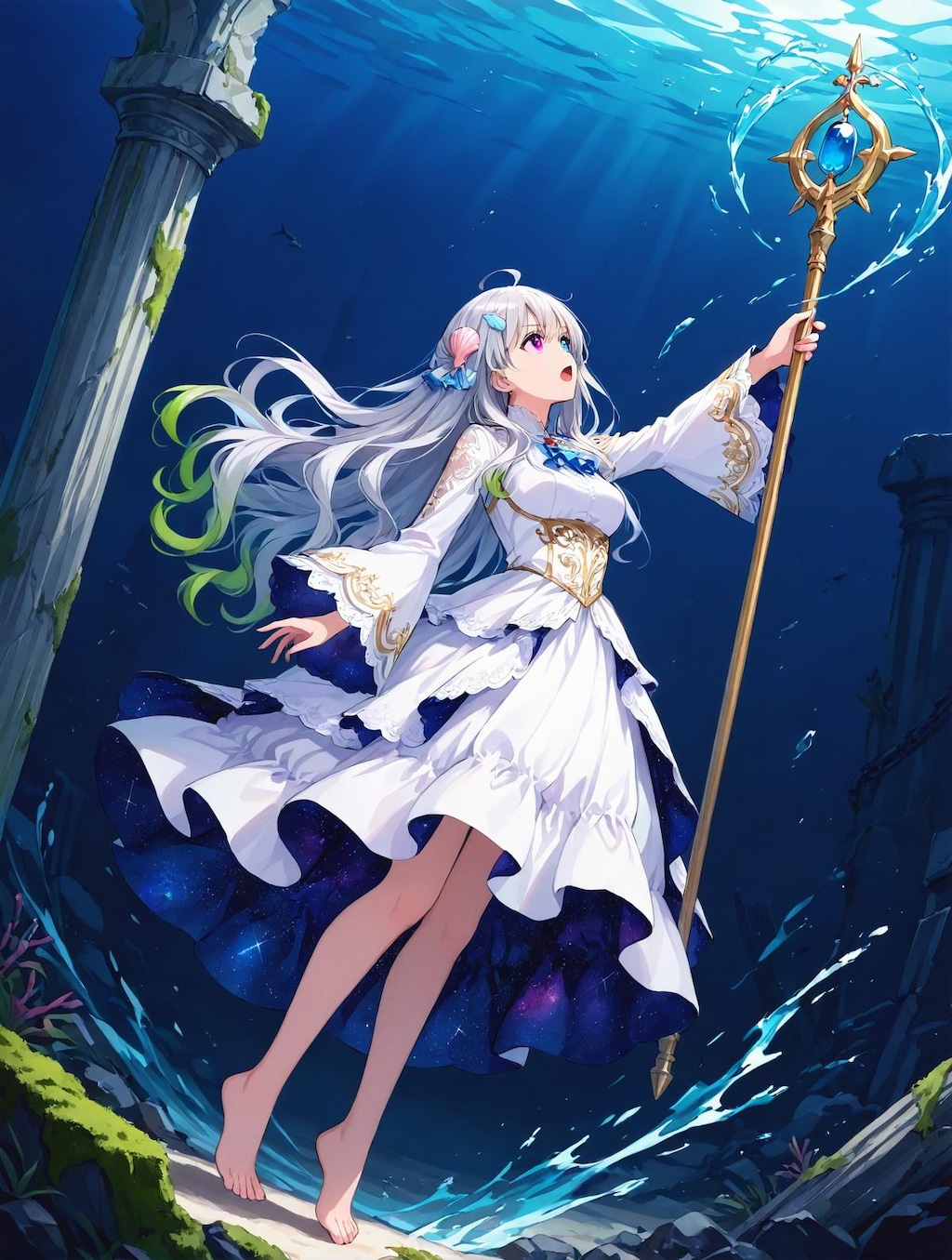 碧き星海の巫女