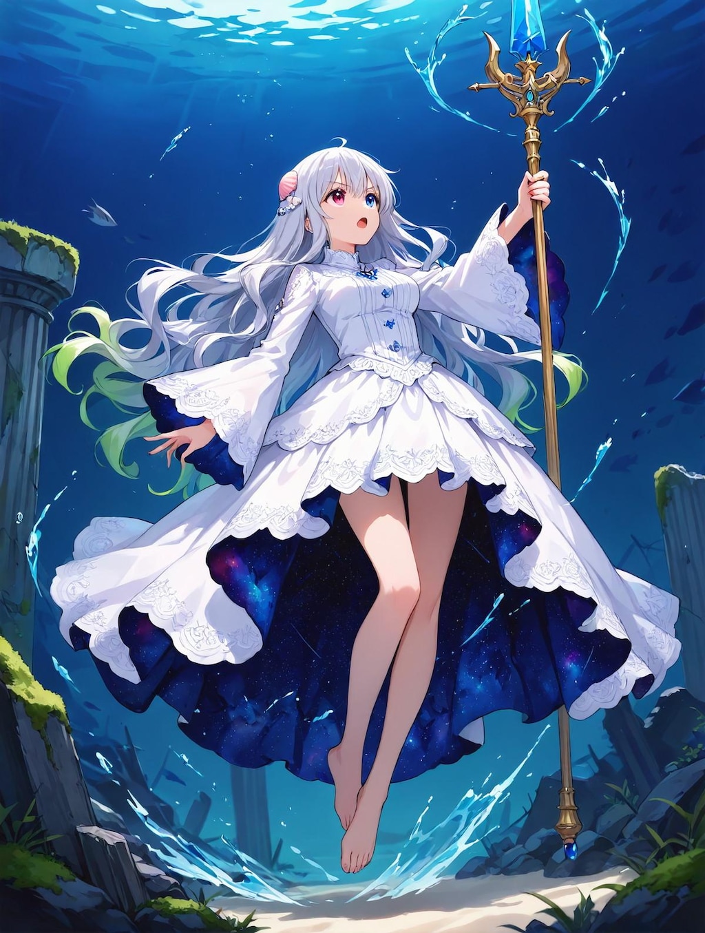 碧き星海の巫女