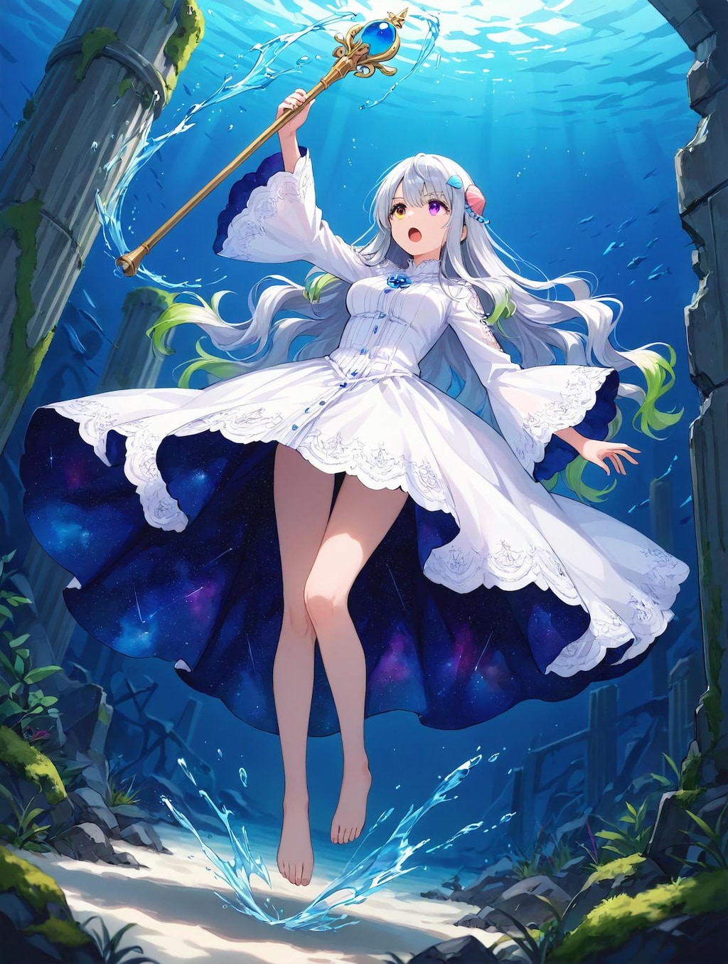 碧き星海の巫女