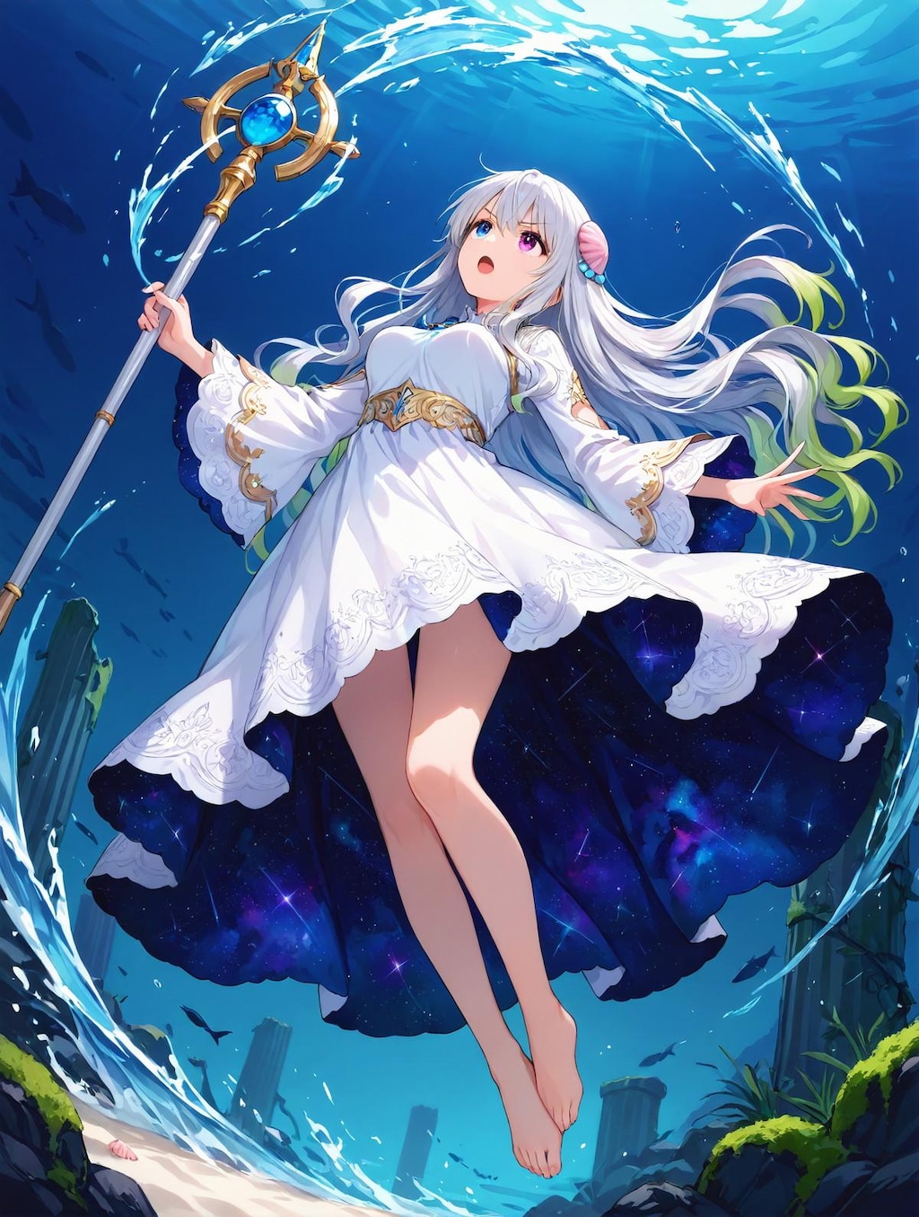 碧き星海の巫女