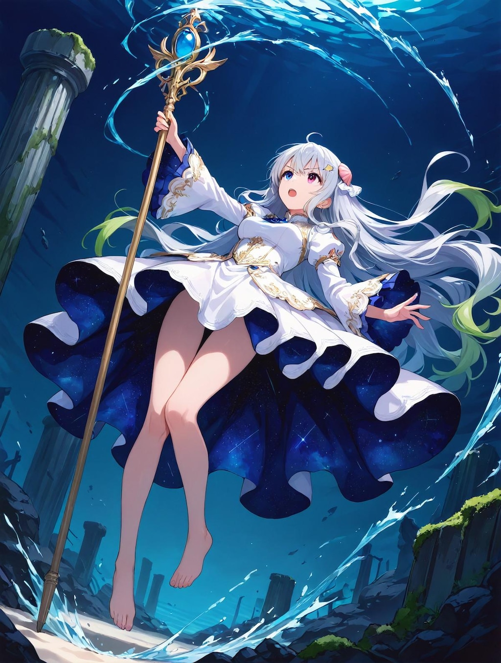 碧き星海の巫女