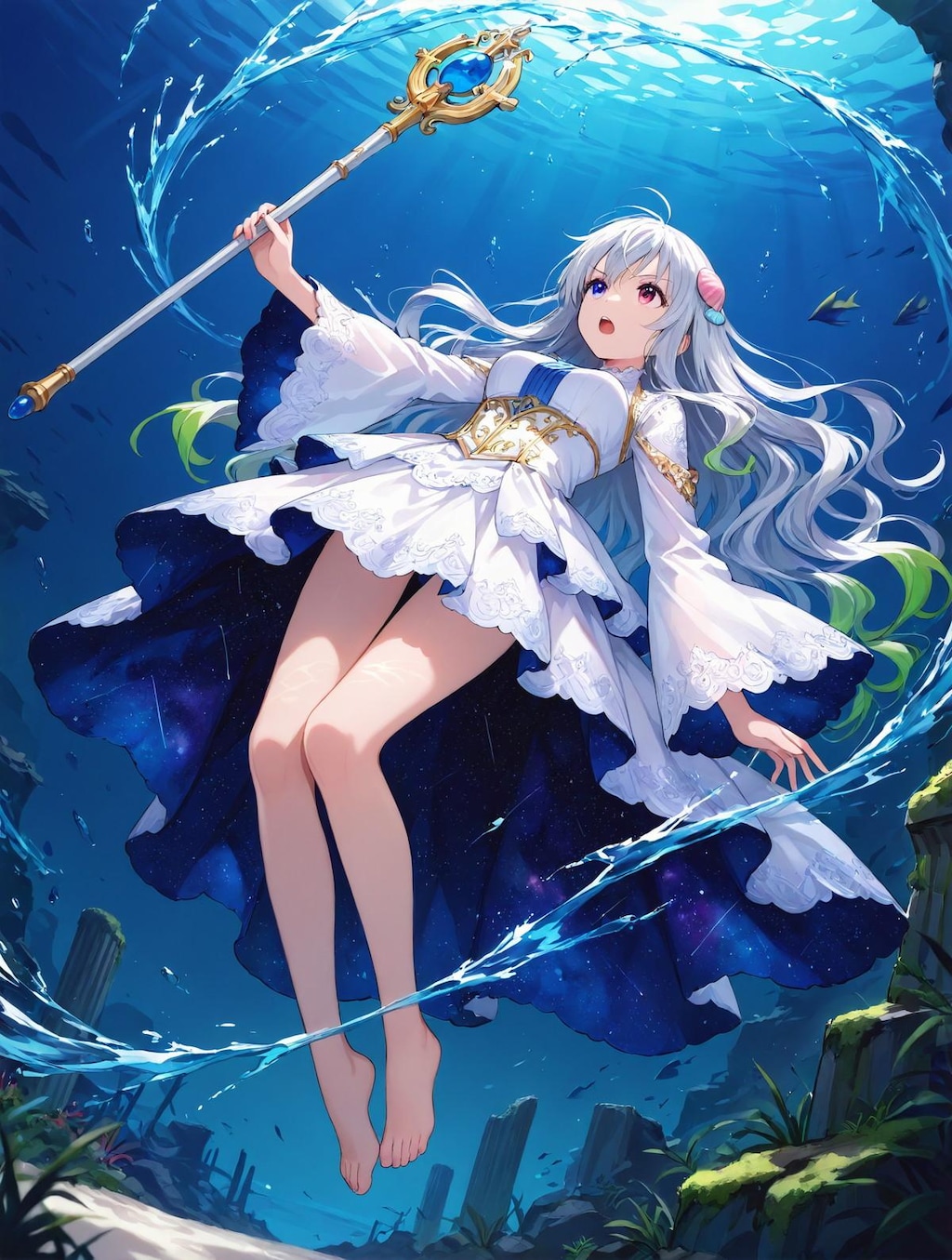 碧き星海の巫女