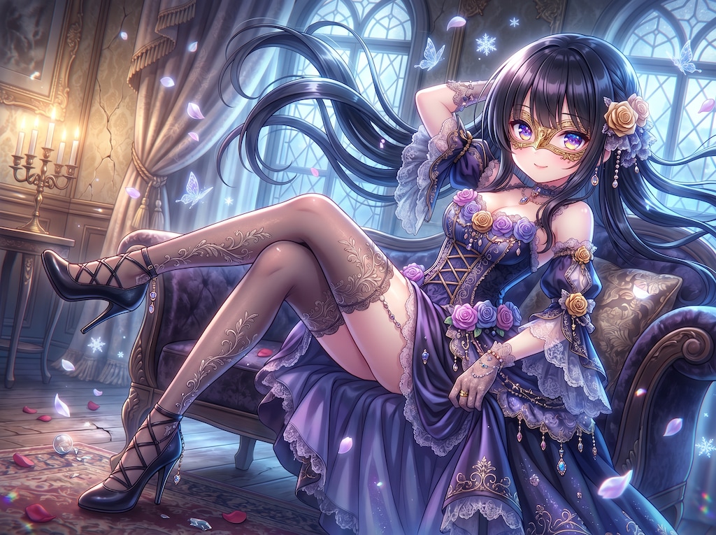 黒薔薇仮面の頽美
