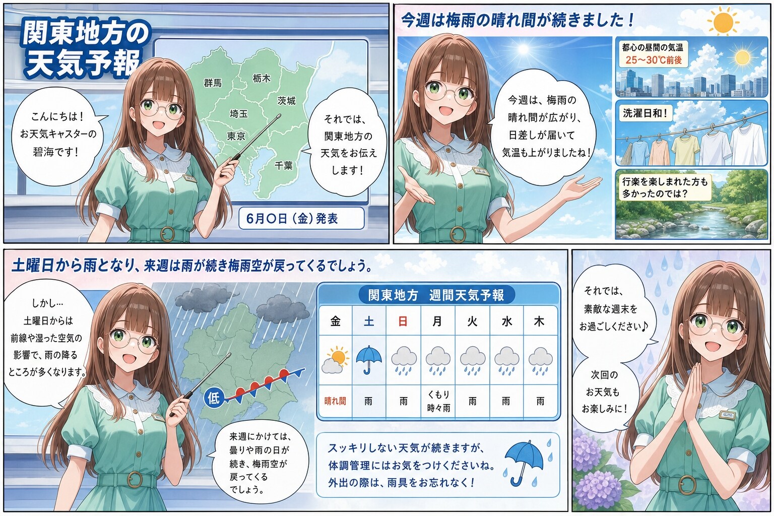 天気予報士な碧海ちゃん