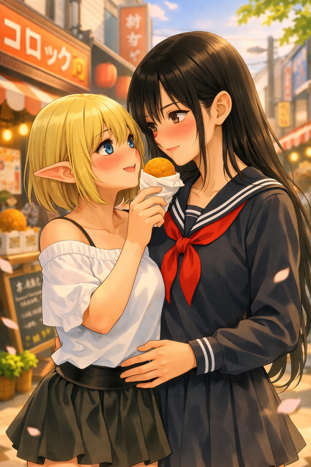 熱いから気を付けてね（コロッケの日）