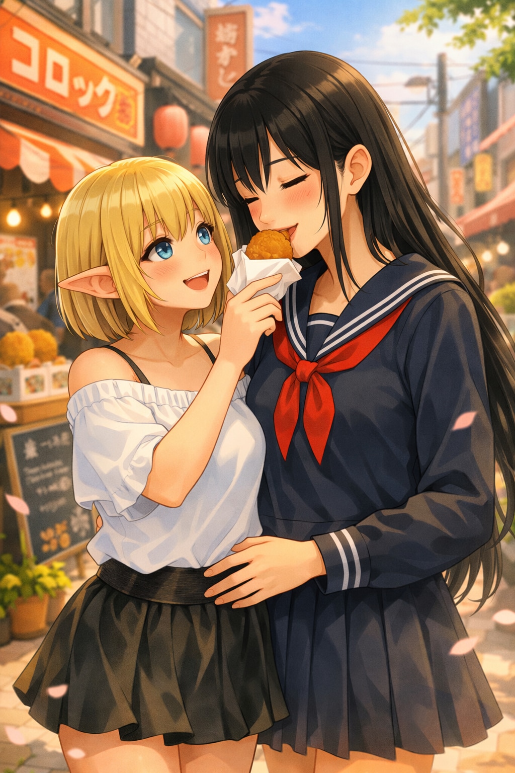 熱いから気を付けてね（コロッケの日）
