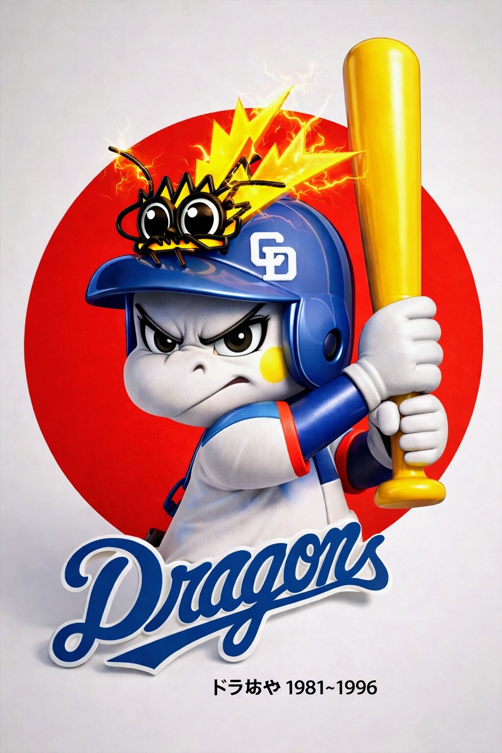 リアル懐かしプロ野球マスコット【中日ドラゴンズ】