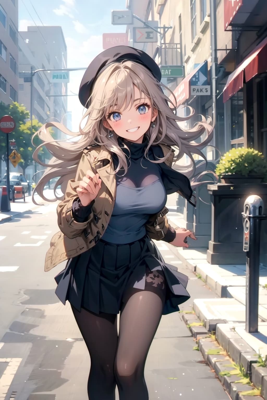 駆けてくる女の子 | の人気AIイラスト・グラビア