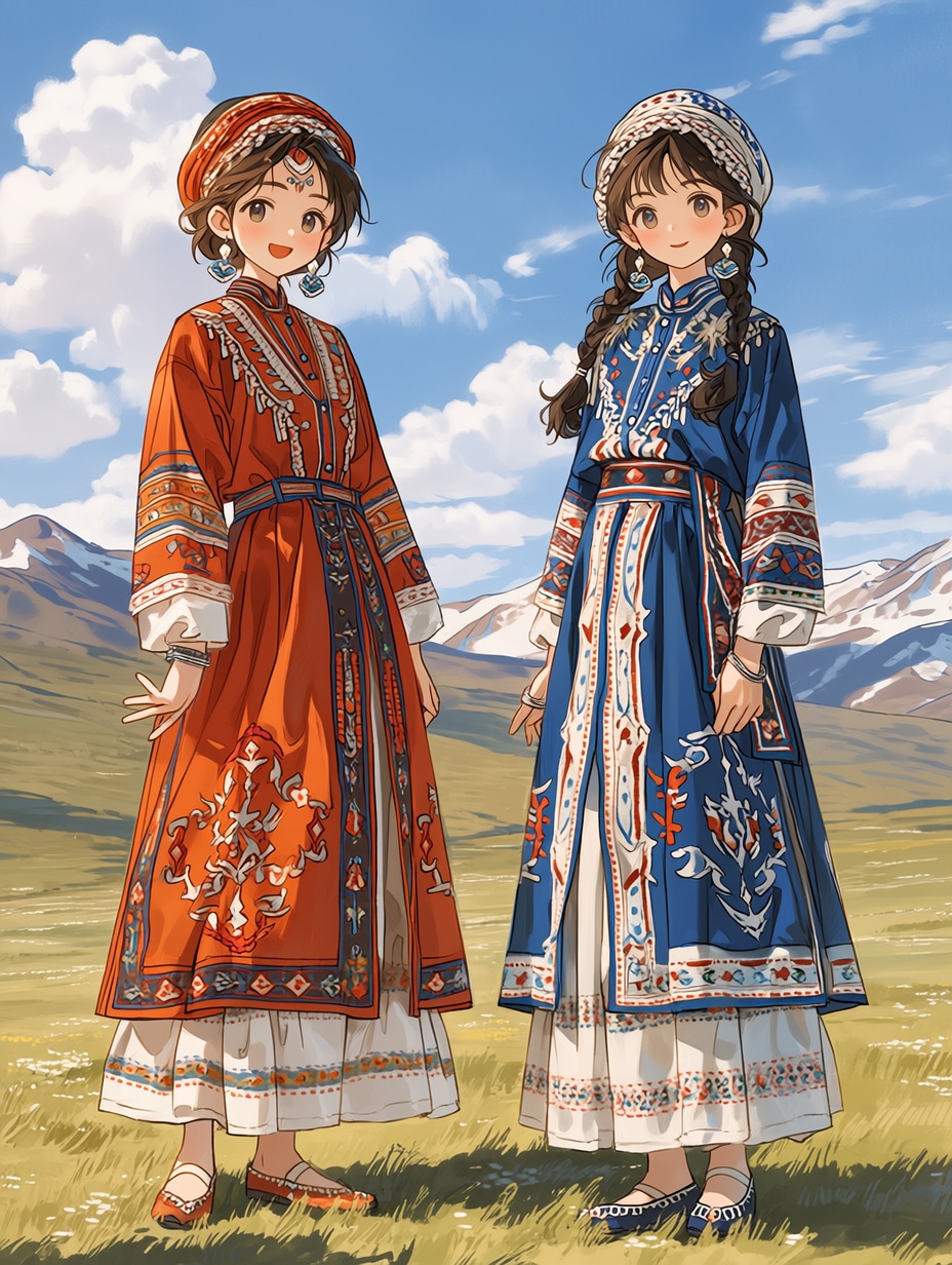 草原少女18 | の人気AIイラスト・グラビア