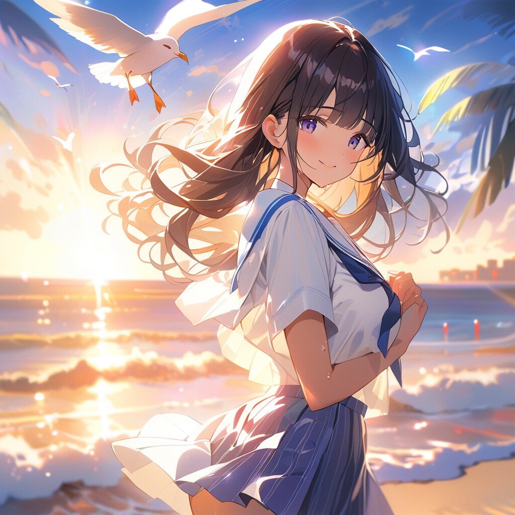 夕やけ