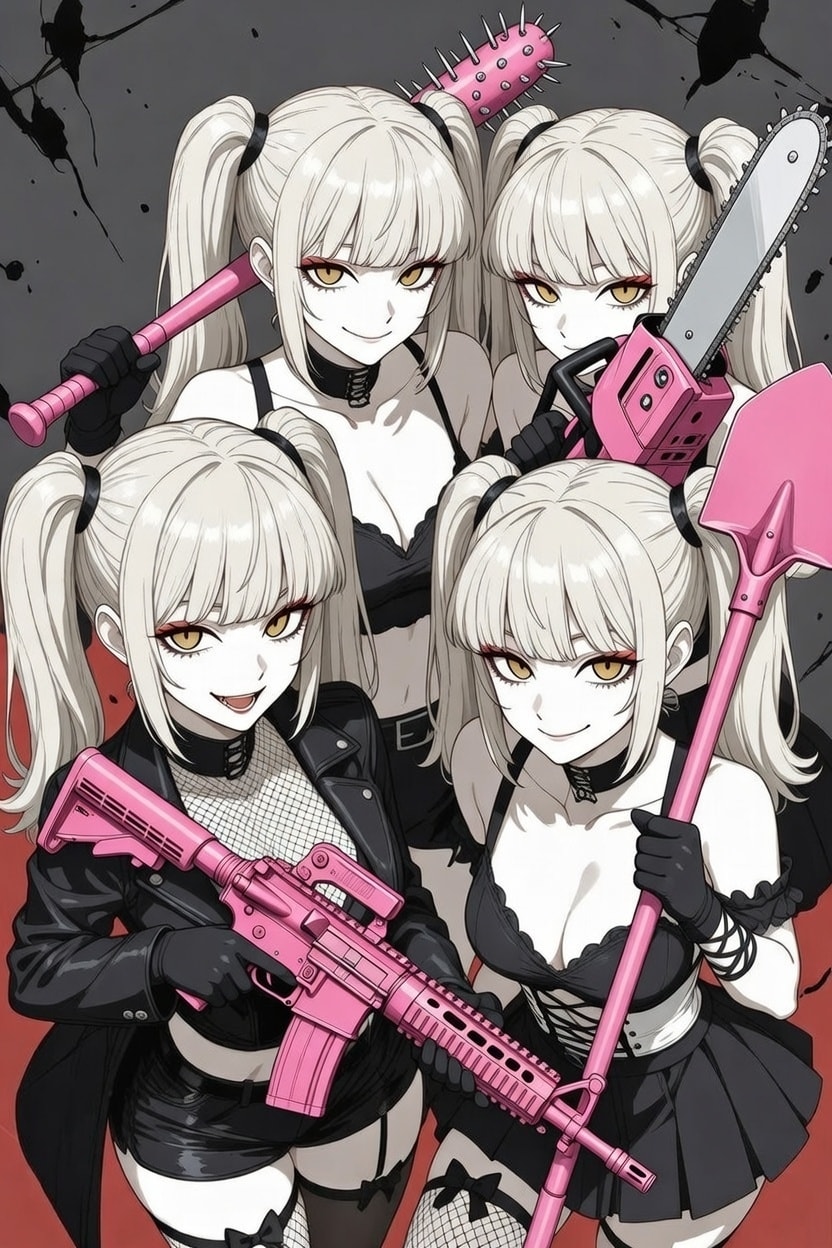 悪のお姉さんズ2 | の人気AIイラスト・グラビア