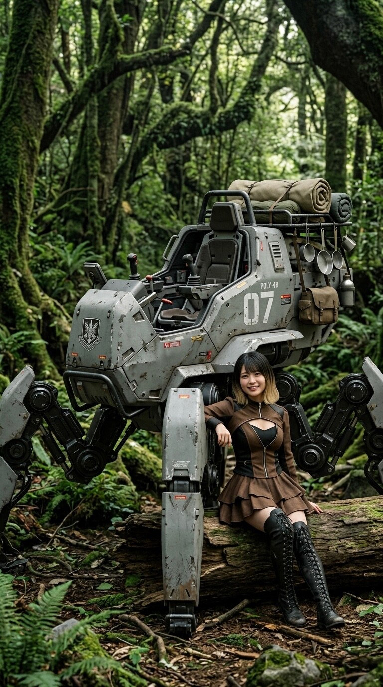 多足歩行兵器と女性パイロット【10】