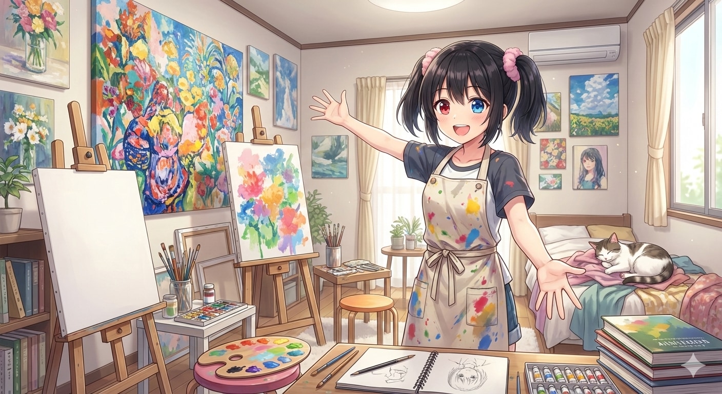 アケちゃんのお部屋✨ | の人気AIイラスト・グラビア