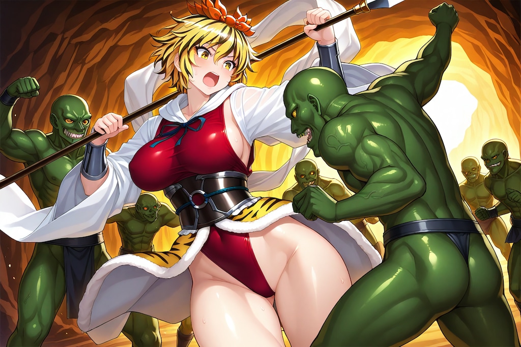 対魔忍寅丸星VSゴブリン3