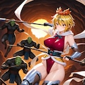 対魔忍寅丸星VSゴブリン3 3枚目